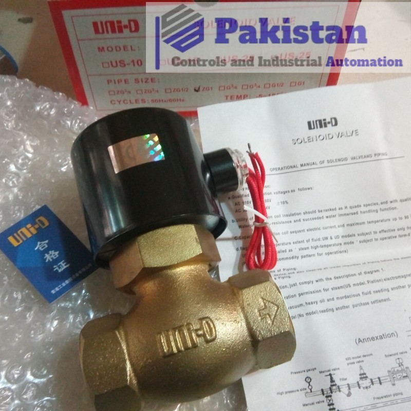 UniDBrass Solenoid Valve Pakistan