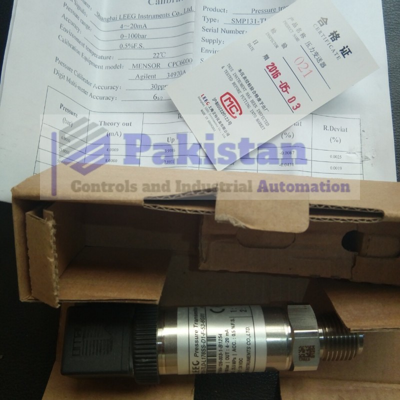 Leeg Pressure Transmitter in Pakistan