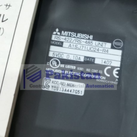 Mitsubishi A1SJ71UC24-R4 RS-422/485 Serial Communication Module | Best Price in Pakistan