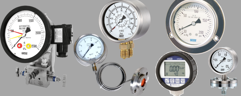 Different Types of Pressure Gauge available in Pakistan