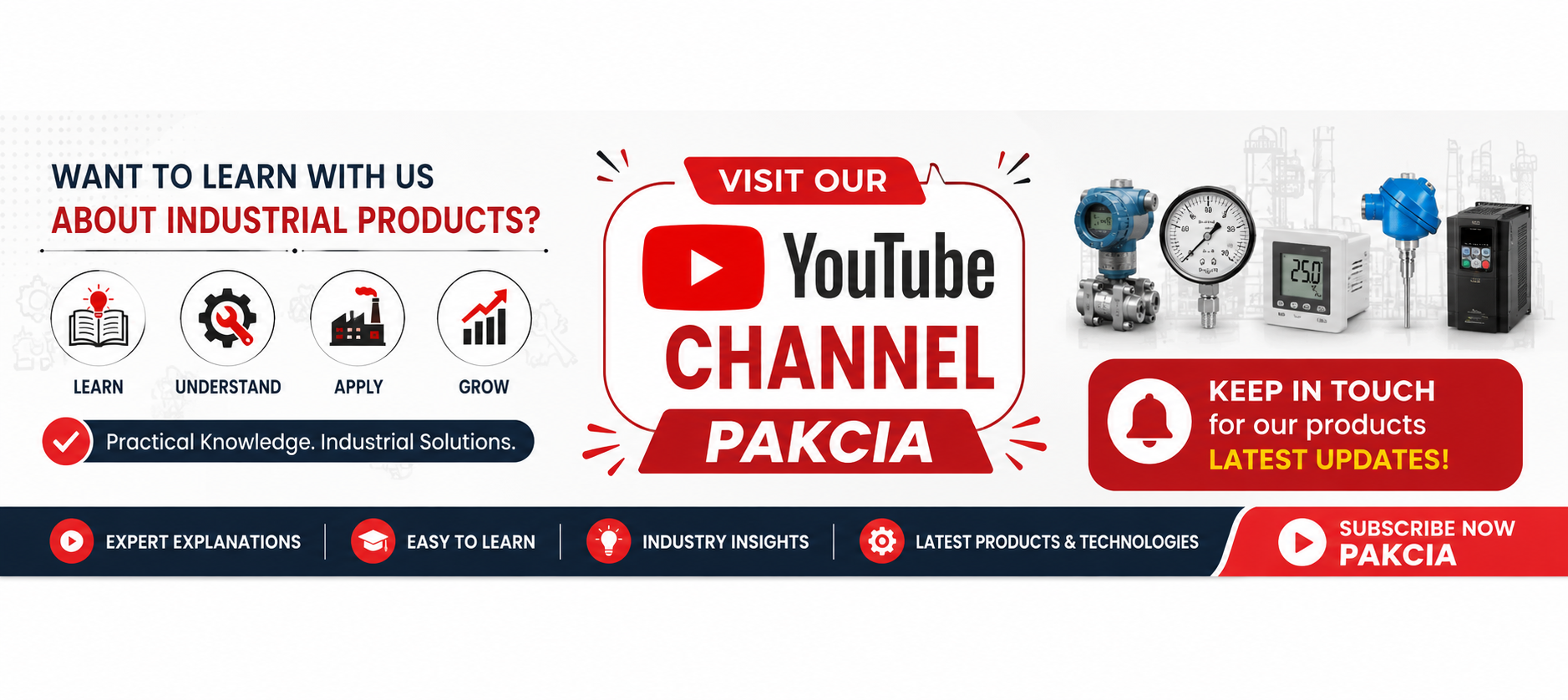 Subscribe to our YouTube Channel @PAKCIA